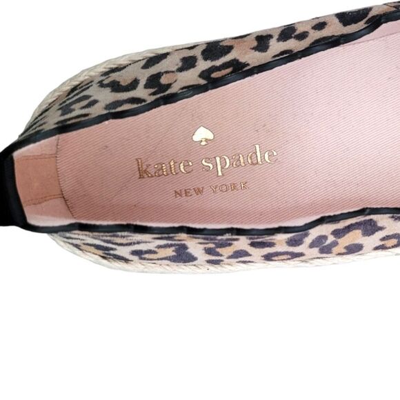 Kate Spade Leopard Print Slip On Shoes - Picture 5 of 7